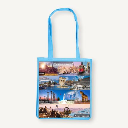 Dikişli Nonwoven Tela Türkiye Turizm Tanıtım Çantası